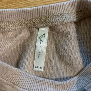 Rylee and cru top and bottom set 6-12 month